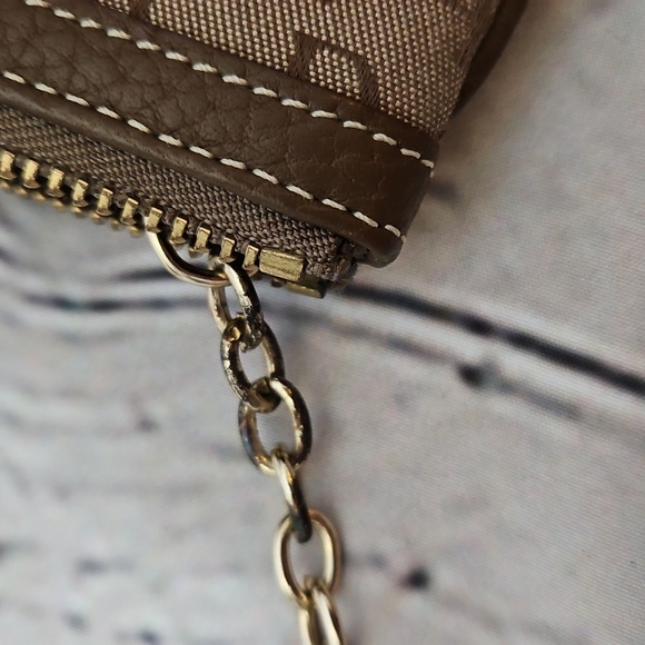 Dooney & Bourke Small Canvas/Leather Wristlet - Picture 3 of 4